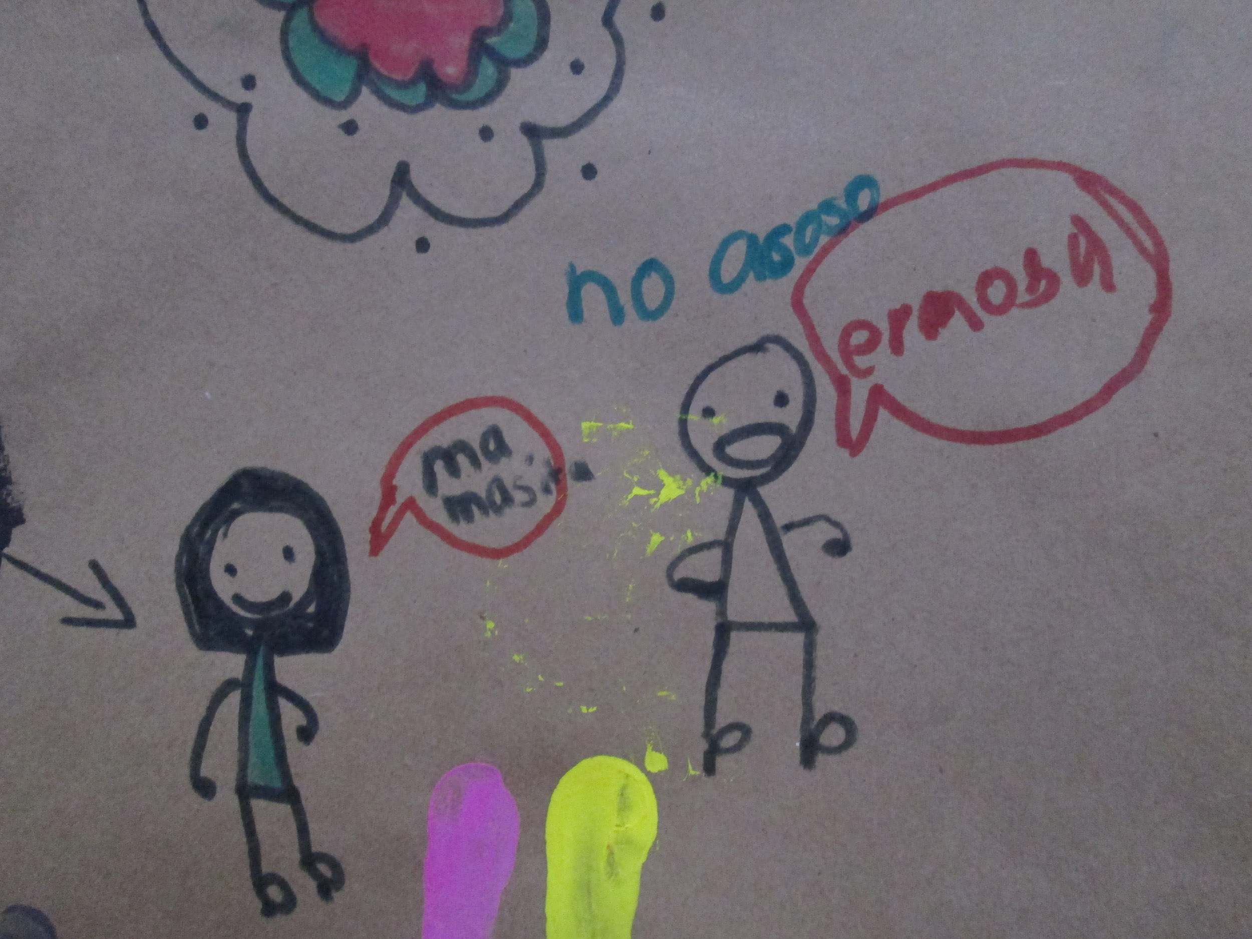 &ldquo;No acoso&rdquo;.