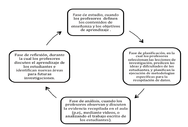 Ciclo
del estudio de clase.