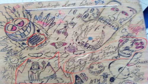 Aula de clase: silla - grado 7°B.