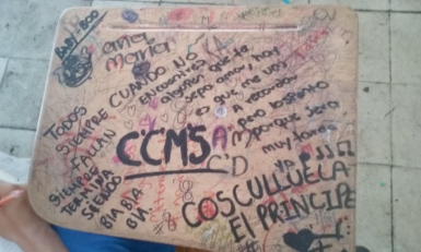 Aula de clase: silla -
  grado 7°B.