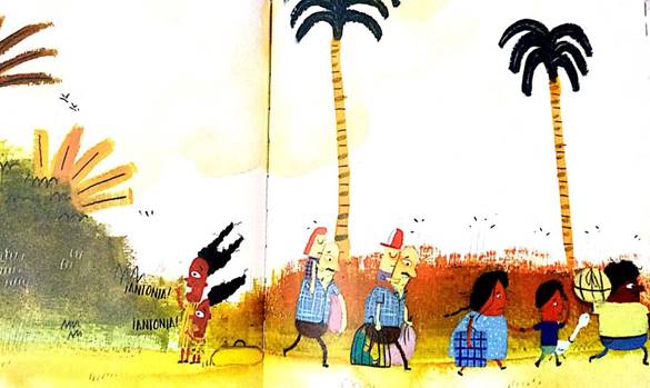 Familias y desplazamiento