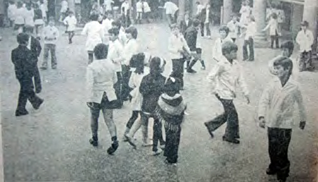 Diario ABC COLOR, 28 de julio 1975, p. 22: Semana de la Amistad estudiantil desde hoy.