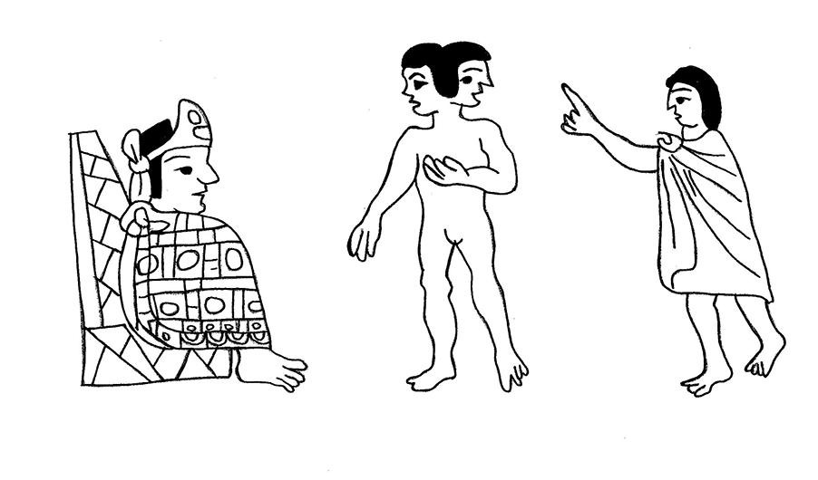 Aparici&oacute;n de un hombre de dos cabezas