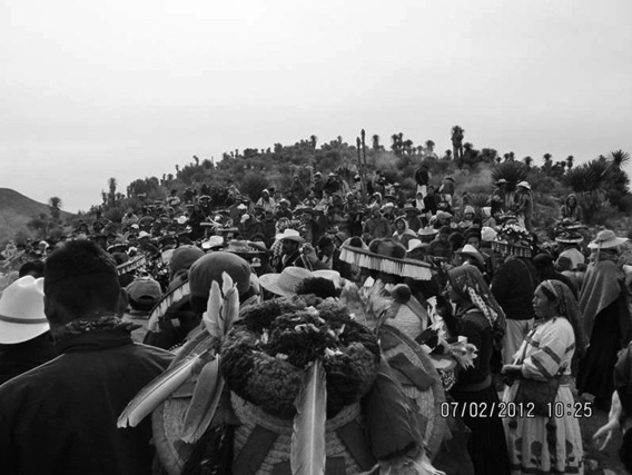 Figura 12. Peritaje Tradicional Wixarika (6 y 7 de febrero de 2012)