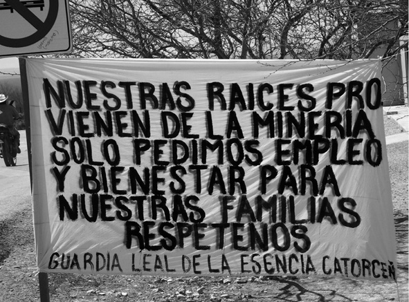 Figura 13. Cartel la Guardia Leal de la Esencia Catorce&ntilde;a, A.C.