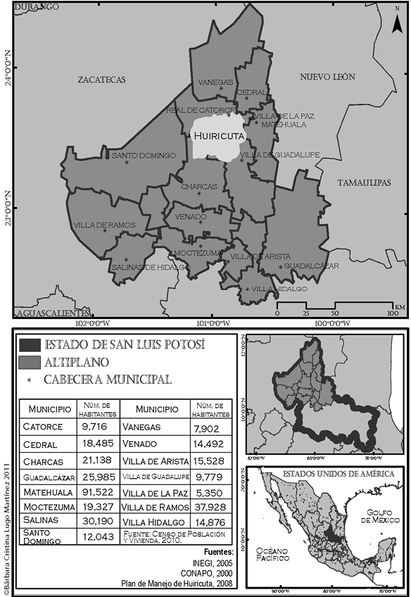 Figura 1. Altiplano potosino