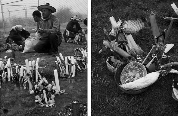 Figura 6. Ofrendas huicholas