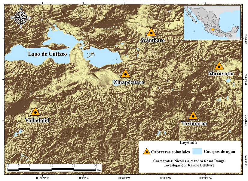 Ubicación de la zona de estudio