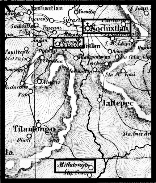 Área de Nochixtlán, Etlatongo y Mitlatongo