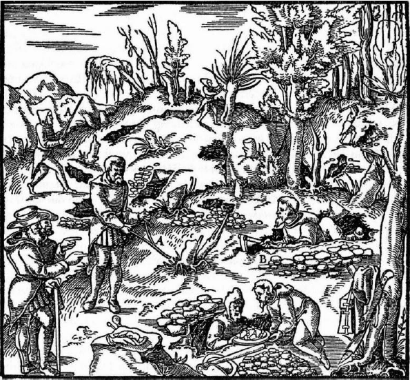 Mineros y rabdomantes