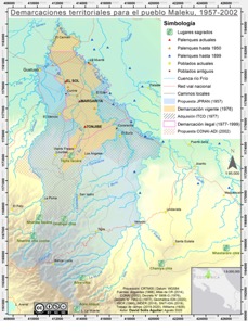 Demarcaciones hist�ricas maleku 19572002