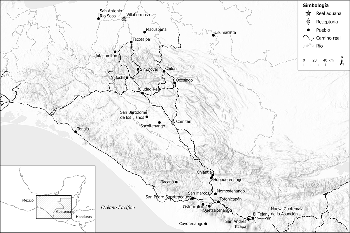 Suelo alcabalatorio de Comit�n, 1800