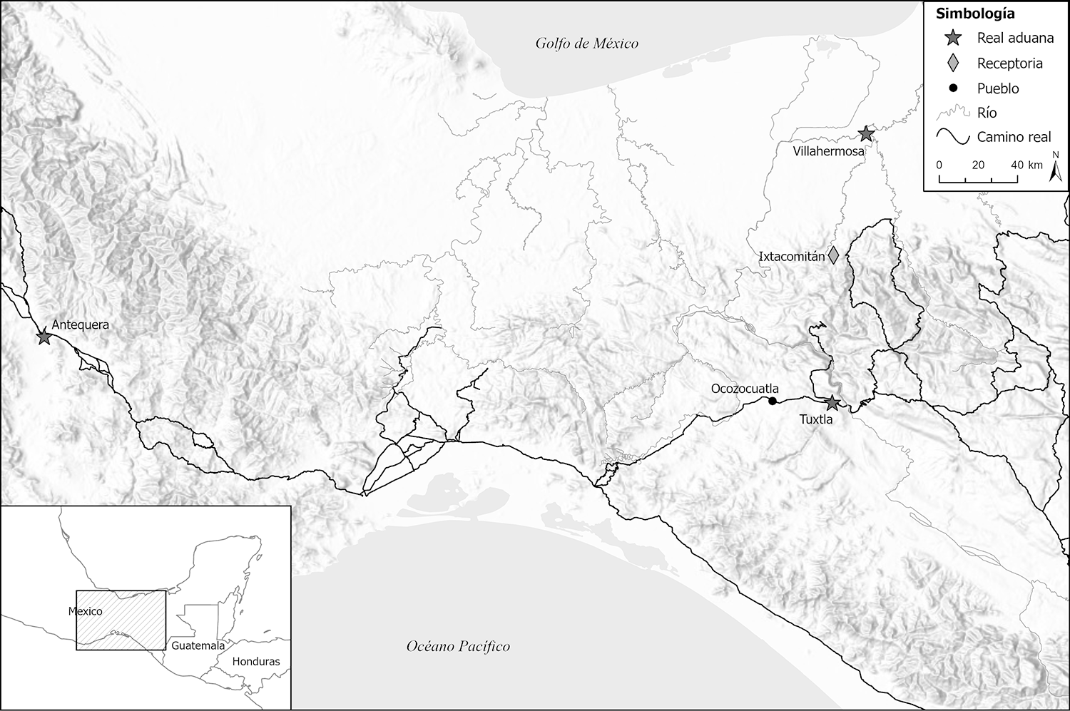 Suelo alcabalatorio de la receptor�a de Ixtacomit�n, 1800