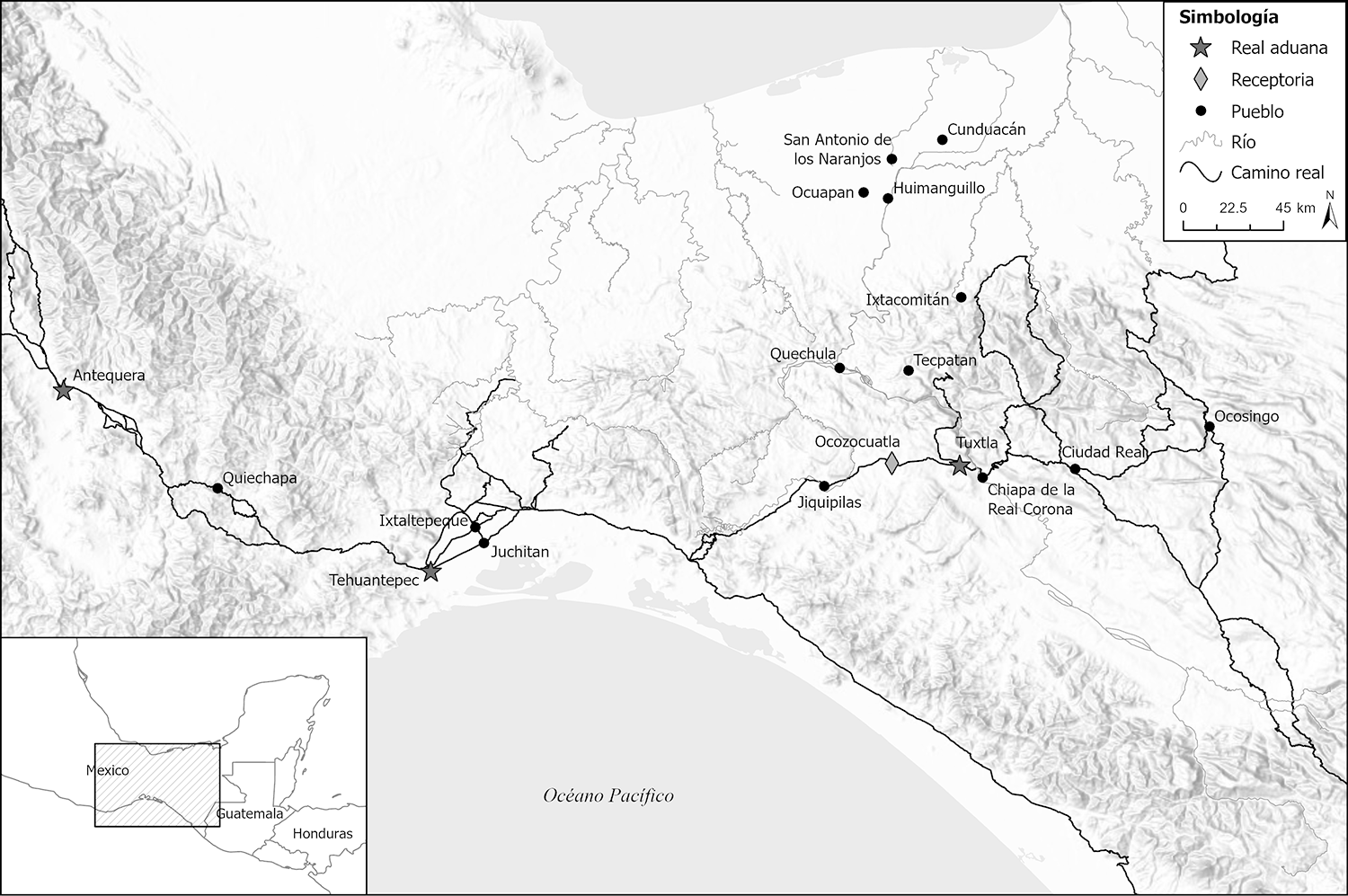 Suelo alcabalatorio de la receptor�a de Ocozocoautla, 1800