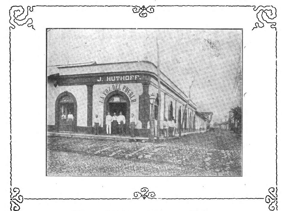 Almac�n &ldquo;La Voz del Pueblo&rdquo;, propiedad de Juan Huthoff