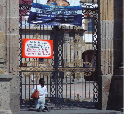Bas&iacute;lica de Zapopan, tomada por Ren&eacute;e de la Torre, 8 de mayo de 2020. 
