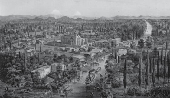 "El pueblo de Ixtacalco", 1855-1856.