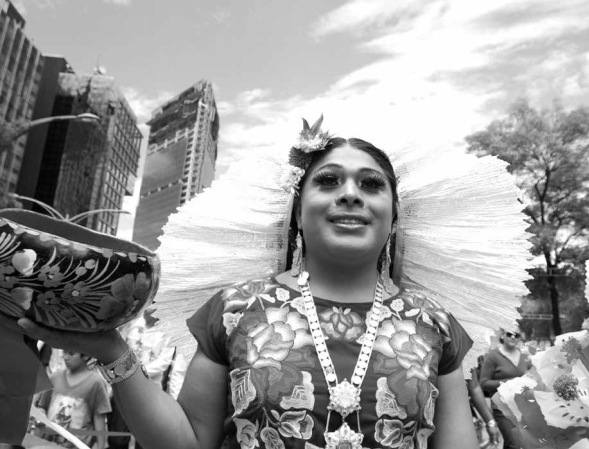 Marcha del Orgullo L&eacute;sbico-Gay. Ciudad de M&eacute;xico, 28 de junio de 2014.