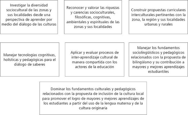 Perfil docente de la carrera de EIB-UNAE