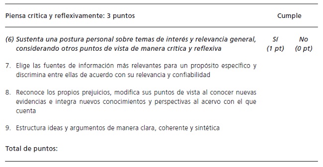 Competencias gen&eacute;ricas* y atributos a evaluar en los proyectos de investigaci&oacute;n cient&iacute;fica y tecnol&oacute;gica**