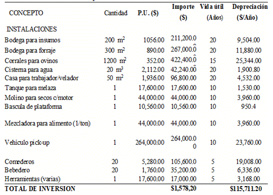  Inversi&oacute;n en Activos Fijos