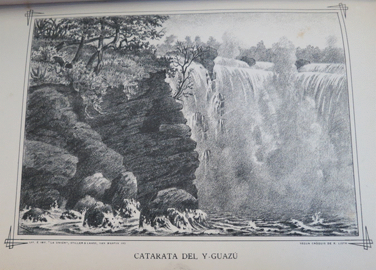 Croqui “Catarata del Y-guazú” 
