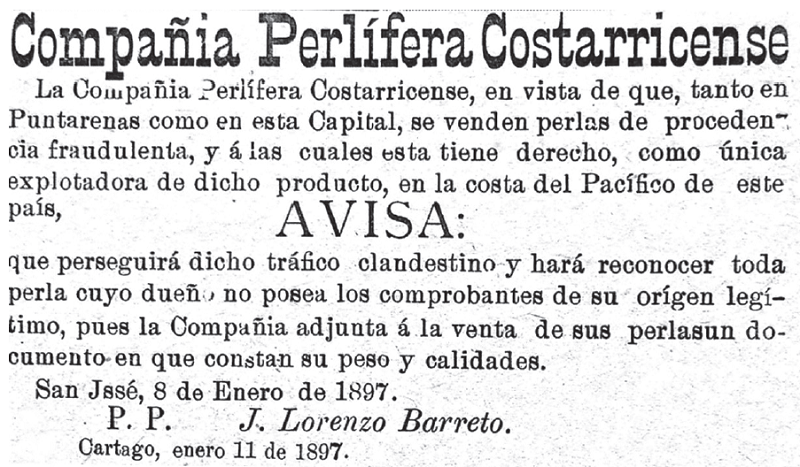 Compañía perlífera costarricense