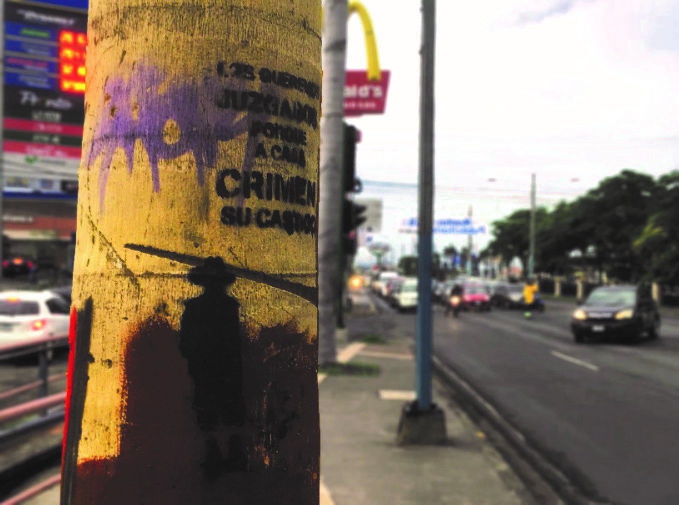 Gráfica política, Managua, Nicaragua
