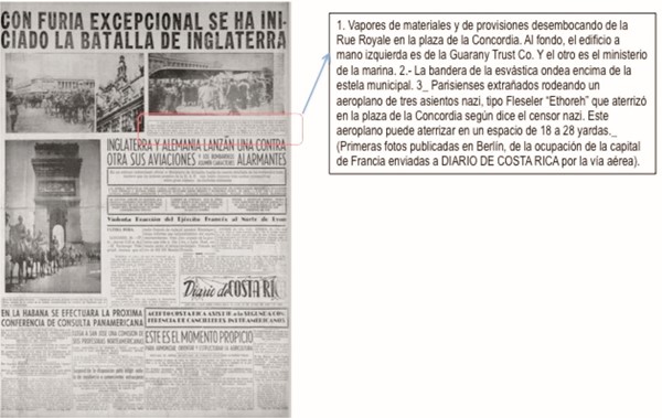 Prensa costarricense y hechos destacados de la Segunda Guerra Mundial  (1939-1945)