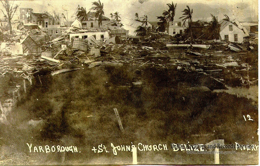 DESTRUCCIN DE YARBOROUGH DESPUS DEL HURACN DE 1931. POSTAL COLLECTION