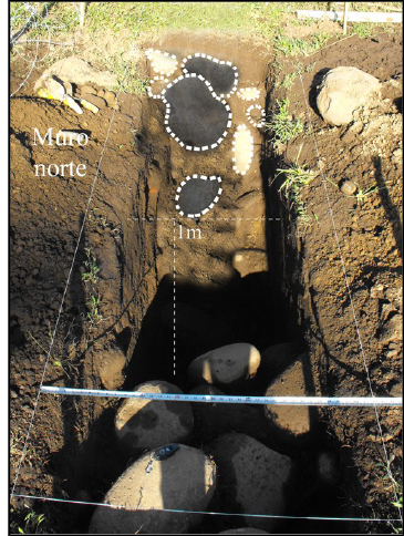 ESTADO DE LOS MUROS REGISTRADOS EN LA TRINCHERA 18