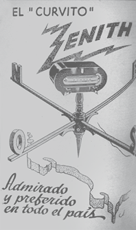 ANUNCIO PUBLICITARIO ZENITH
			LA NACIÓN, 1955