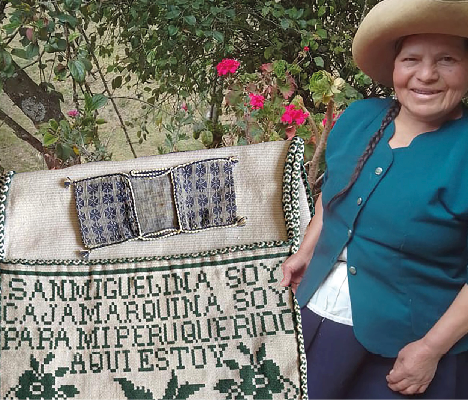 Se�ora Miriam Celis Hern�ndez, San Miguel de Cajamarca, Per�. 2022