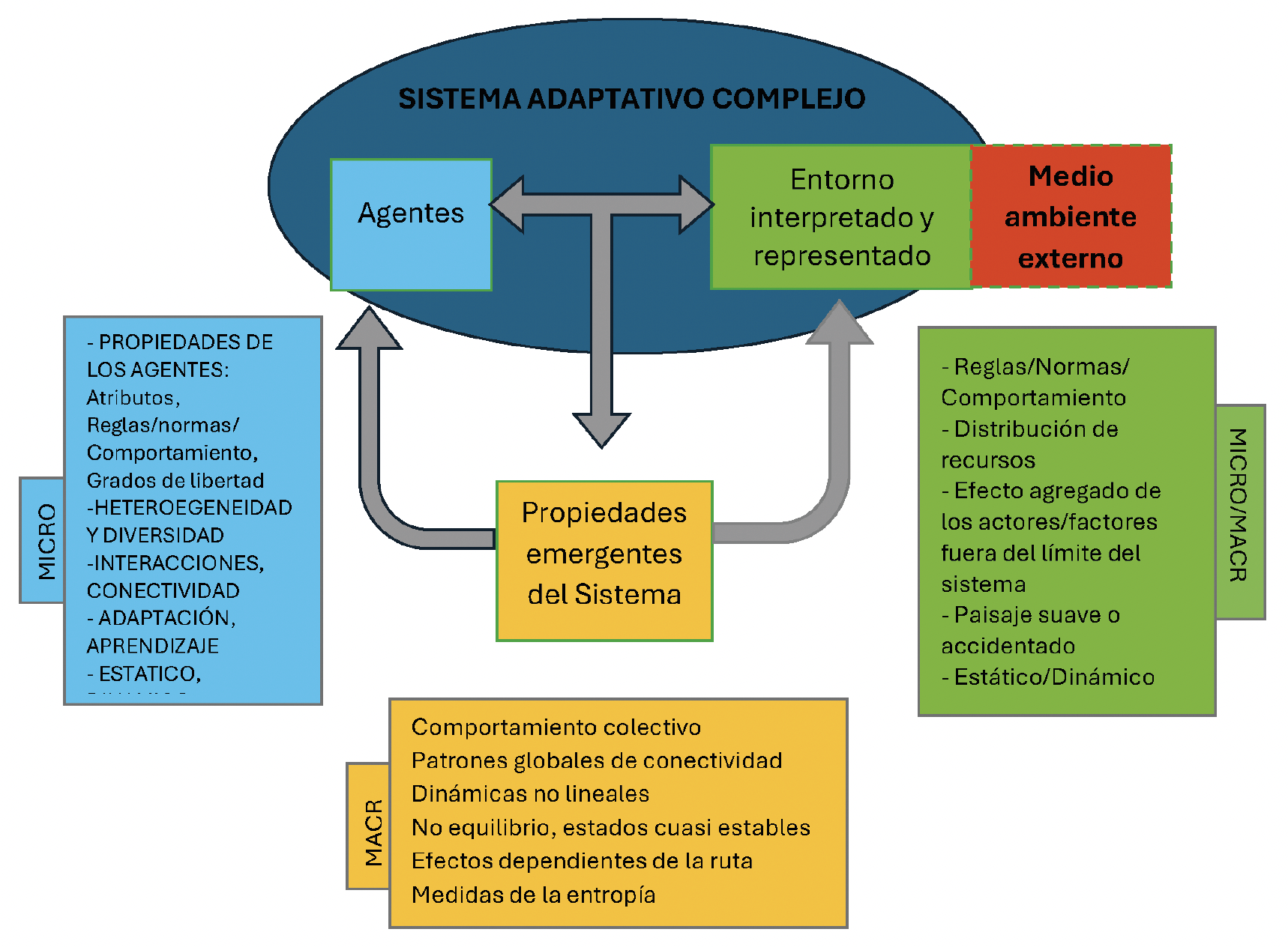 Sistema Adaptativo Complejo para las organizaciones