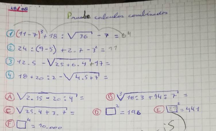 Instrumento de Evaluaci�n de Contenidos Matem�ticos de 6to a�o Nivel Primario