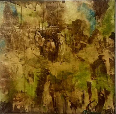 Victorica, acrlico. Rosana Moreno