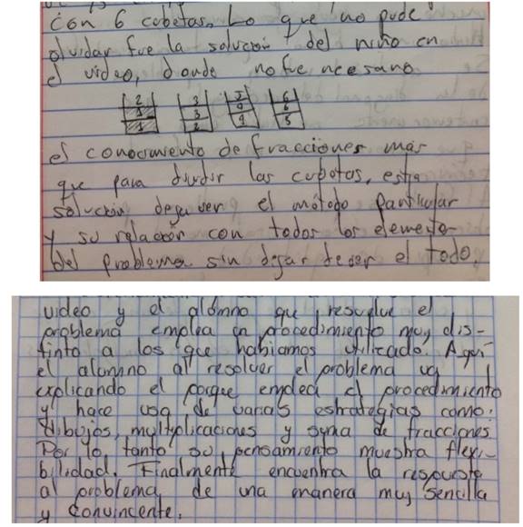 Conexiones entre representaciones y procesos de razonamiento