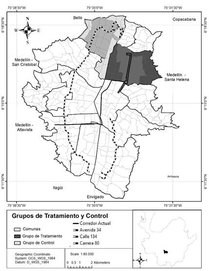 Identificación de grupos de control y de tratamiento