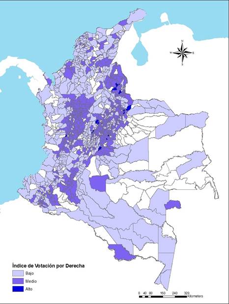 Representaci&oacute;n de probabilidad de votaciones por el grupo 1
