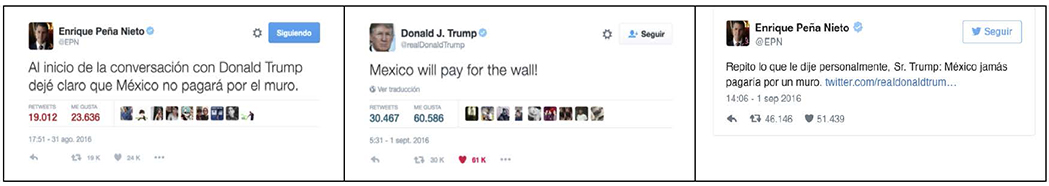 La disputa discursiva por el muro fronterizo.