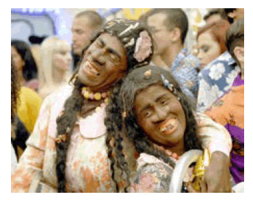 Los personajes de Adelaide
y su hija (Red Globo de Televisi&oacute;n)