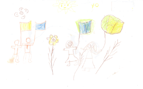 Dibujo kalfv malen y piwceñ.