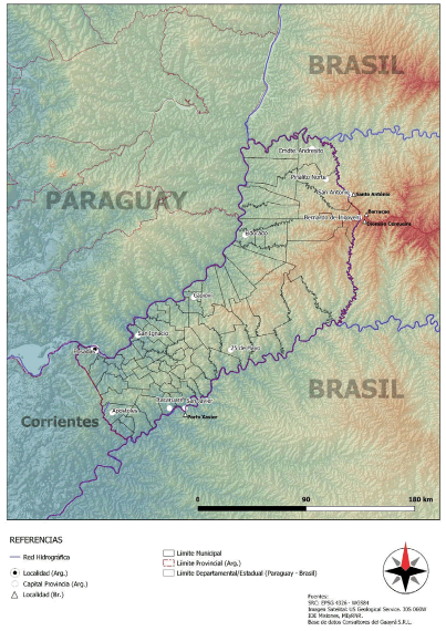 Mapa de la Provincia de Misiones[2]