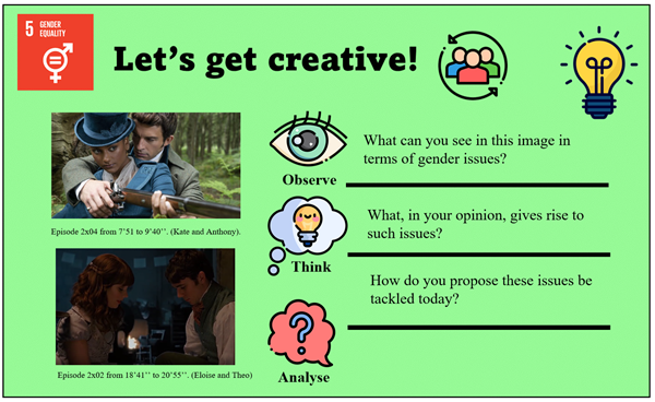 Example of Task Concerning Gender Inequality (Own Elaboration)