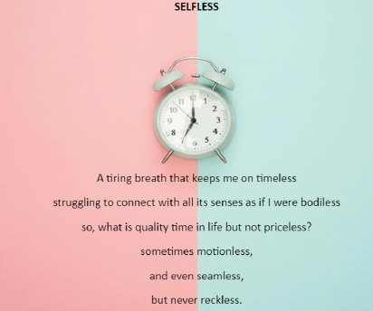 Paula&rsquo;s Selfless Poem First Stanza