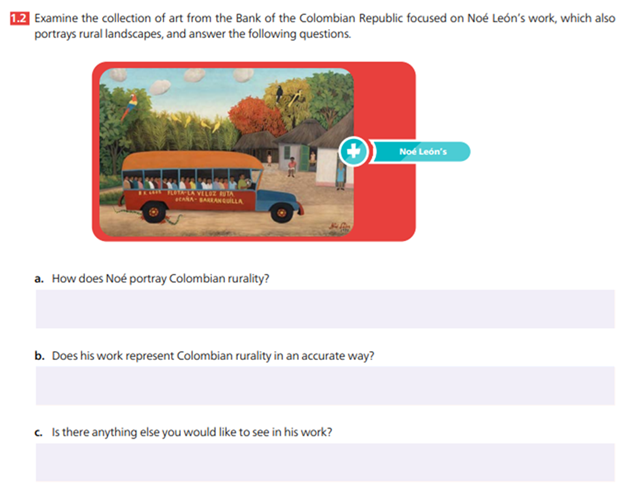 Rurality as Portrayed by a Colombian Artist