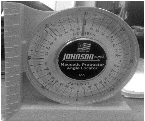 Inclin&oacute;metro Johnson &ldquo;Magnetic Protractor Angle Locator&rdquo;. 