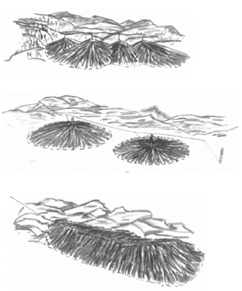 Disposición de relaves espesados, método Robinsky.