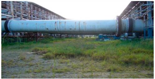 Secador tubular rotatorio (Secadero).