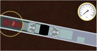 Closing the non-return check valves.